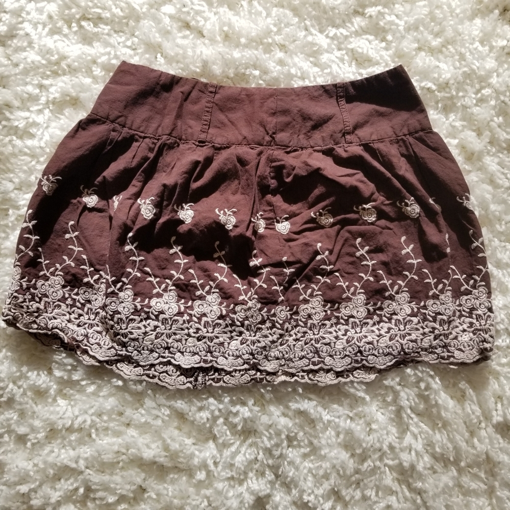Boho Inspired Mini Skirt